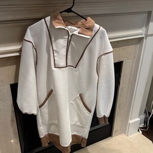 Cream/Tan knit dress. Size M. Never worn. Listing 9135